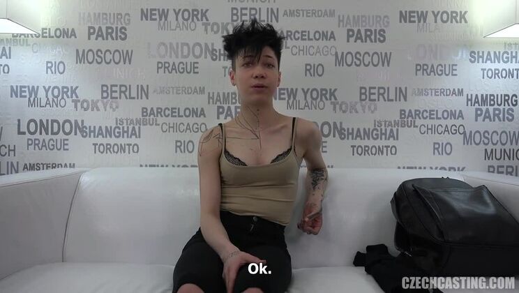 [CzechCasting] - Tattooed Brunette Alina in Czech Casting - Zaneta