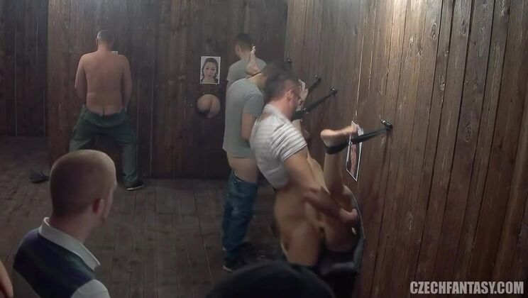 [CzechFantasy] - Blonde Big Tits Czech Gloryhole Fantasy 8-2