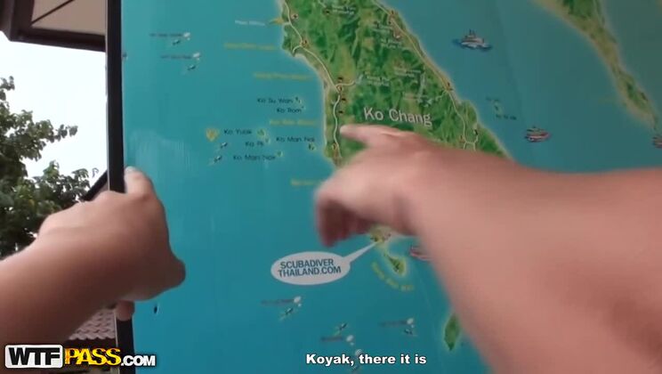 [WTFPass] - Asian Outdoor Sex Scene: Cleopatra Rios and Slava in Thailand - Cleopatra Rios - Slava