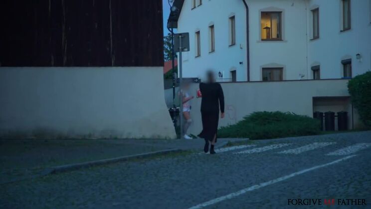 [ForgiveMeFather] - Big Ass Blonde Gets Forgiveness From Priest - Asya Kitty