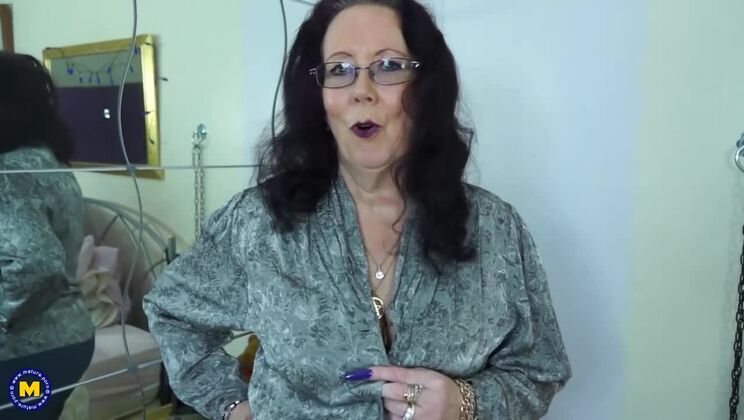 [Mature.nl] - British Brunette Zadi Plays with Sex Toys