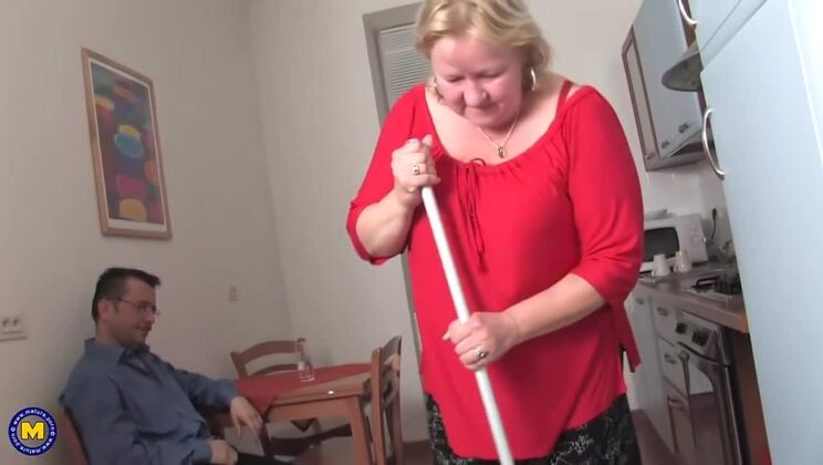 Blonde Big Boobs Mature Fucking