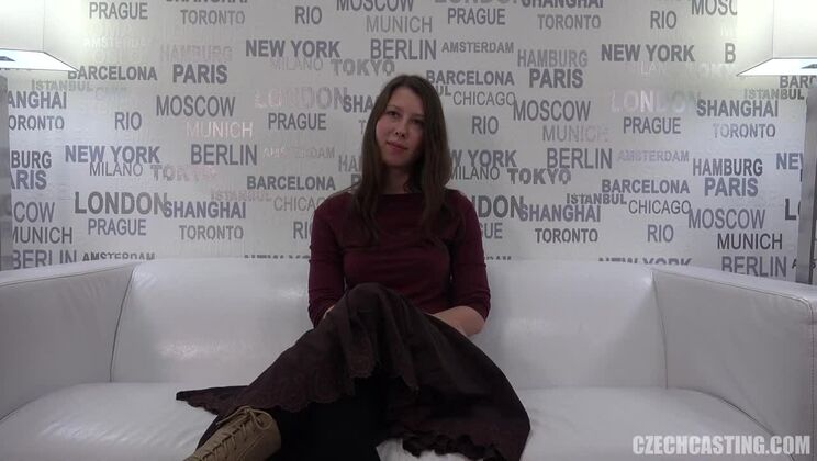 [CzechCasting] - Beautiful Czech Brunette Pavlina in Casting