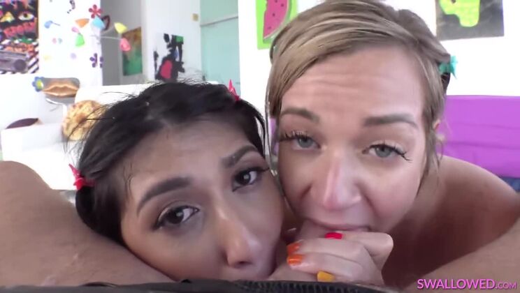 [Swallowed] - Rimming and Blowjob with Penelope & Rory - Penelope Woods - Rory Knox