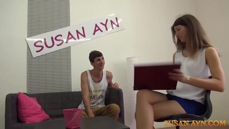 College Guy Fucks Susan Ayn Cumshot on Face