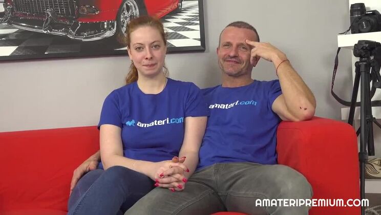 [AmateriPremium] - George Uhl's Huge Dick in Mia El Camino's Mouth - George Uhl - Mia El Camino
