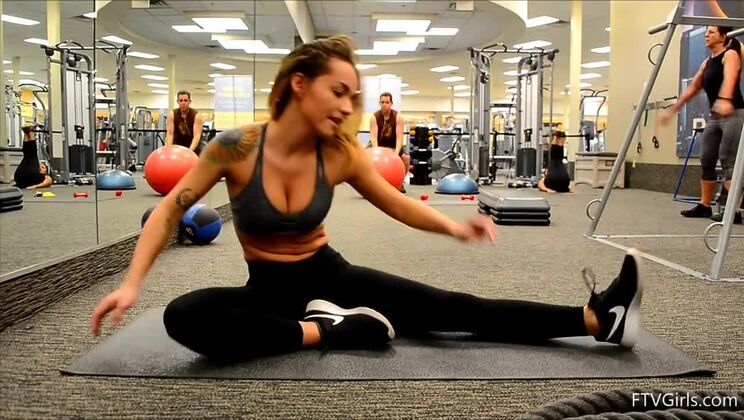 Beautiful Charlotte in Sexy Nudist Shower