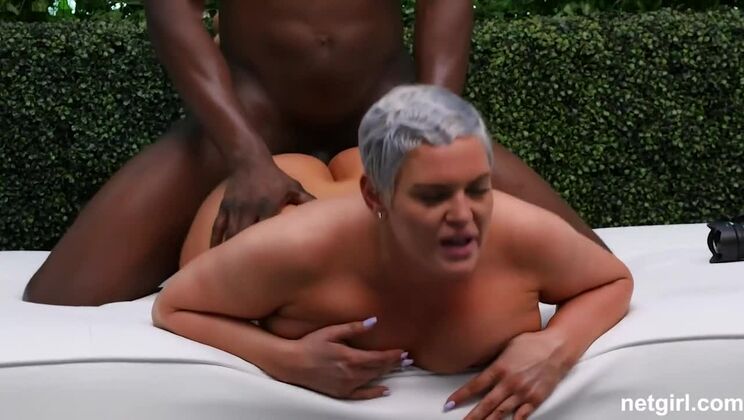 [NetGirl] - Big Tits Sara in an Interracial Audition Surprise - Sara