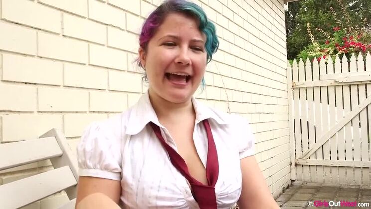 [GirlsOutWest] - Nio & Gala's Outdoor Piss Fest