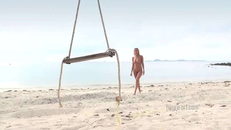 [Hegre] - Sexy Czech Coxy Spreads on the Sand - Coxy