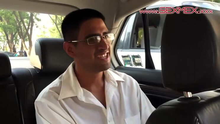  Car Fun with Silvia Santez, a Mexican Girl, in Lingerie 