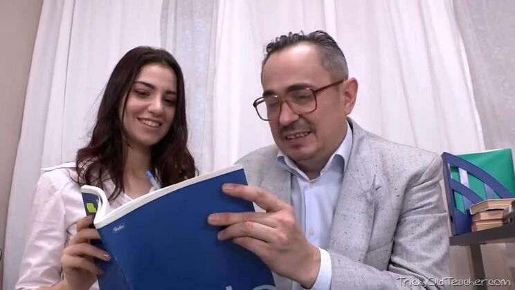 [TrickyOldTeacher] - Old and Young: Esenia and Her Tricky Teacher - Jordi El Niño Polla - Zlata Shine