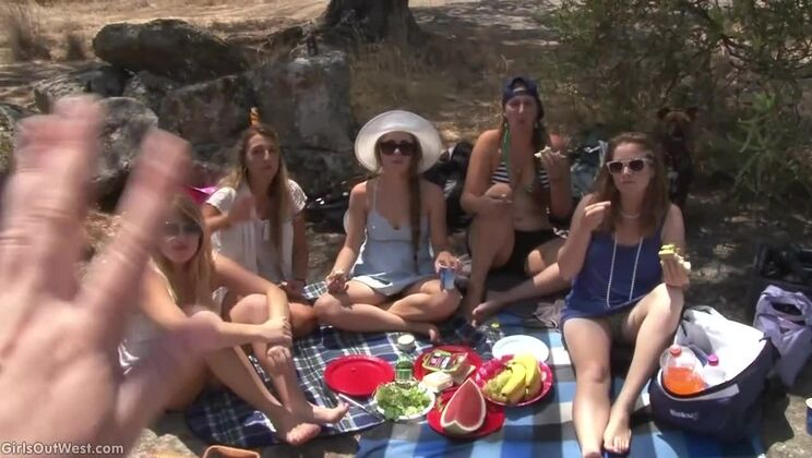 [GirlsOutWest] - Natacha, Debra, and Penelope D: The Faces of Waterfall