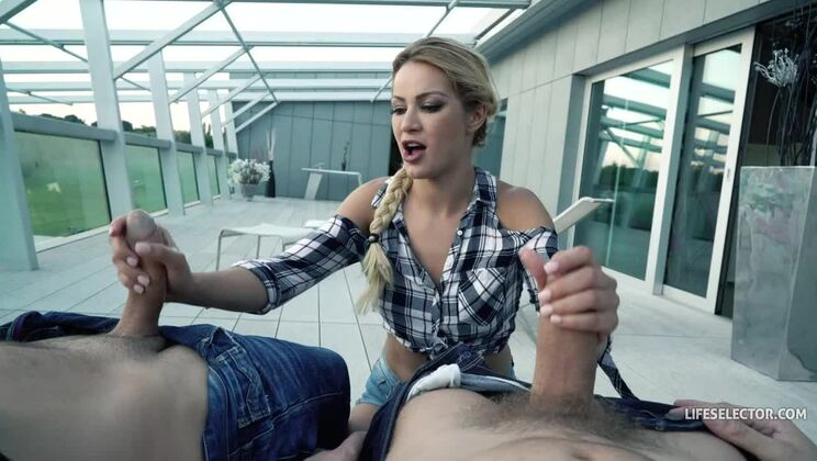 Cherry Kiss Gets Anal and Cumshot