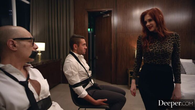 [Deeper] - Maitland Ward’s Big Tits Bounce in Hardcore Missionary & Spooning - Maitland Ward - Dante Colle