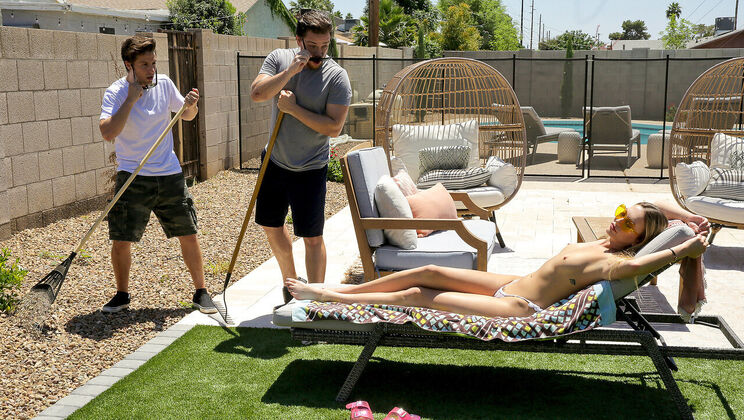 [TeacherFucksTeens] - Big Ass in a Bikini - Tan Lines and More - Adira Allure