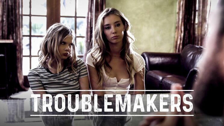 [PureTaboo] - Troublemakers: Lesbian Teen Blowjob Fun