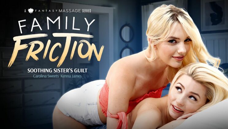 [AllGirlMassage] - Step Sister's Seduction - Lesbian Family Affair
