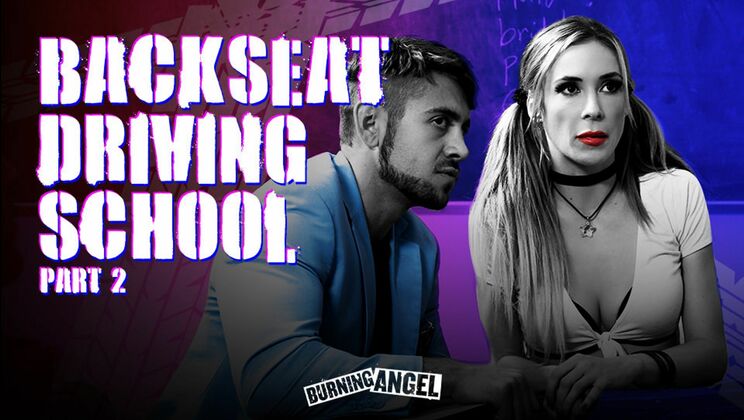 Aiden Ashley's Naughty Driving Lesson