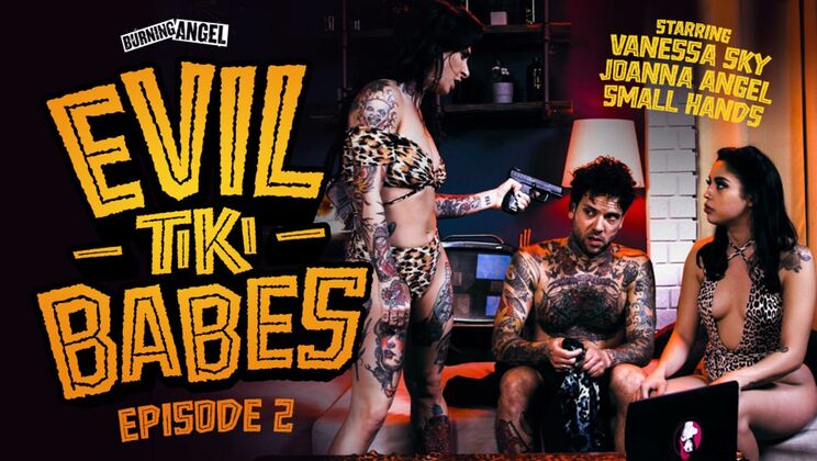 [BurningAngel] - Beautiful Ass Lesbians: Vanessa Sky and Joanna Angel - Vanessa Sky - Small Hands - Joanna Angel