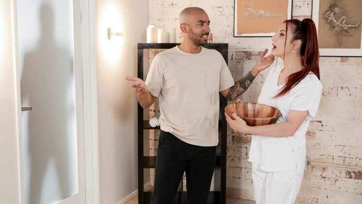 April Snow's Big Cock Surprise