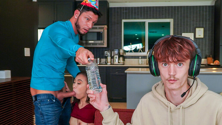 [BangBros18] - Blowjob Birthday Surprise with Tyler Steel - Tyler Steel - Kimmy Kimm