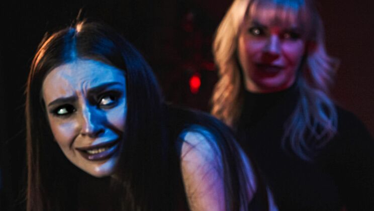 [PureTaboo] - Face Your Fears: Steve Holmes Dominates with DP & Facial - Maya Kendrick - Dana DeArmond - Steve Holmes