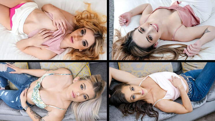 [TeamSkeetSelects] - Adult Film's Fresh Faces - Penelope Kay - Brookie Blair - Dixie Jewel - Vivian Fox