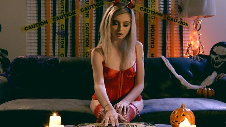 [NubileFilms] - Blonde with Braces in Lingerie - Lexi Lore - Ricky Spanish