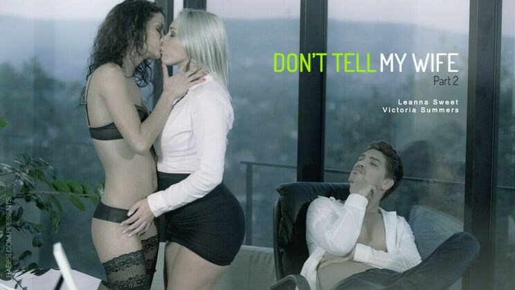 [Babes.com] - Blonde & Brunette Double Penetration - POV Action - Bruce Venture - Leanna Sweet - Victoria Summers