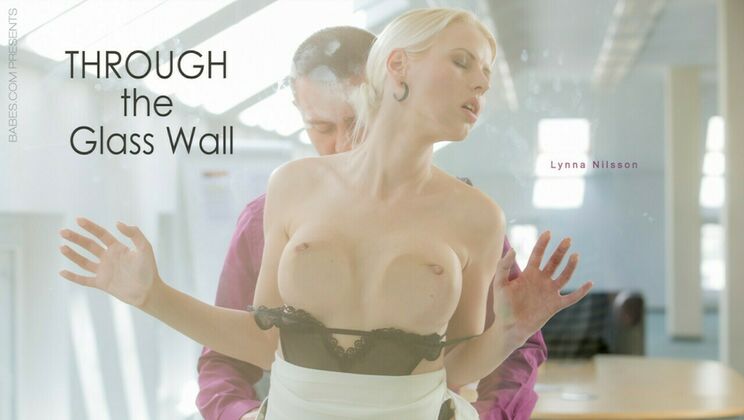 Blonde Glass Wall Encounter