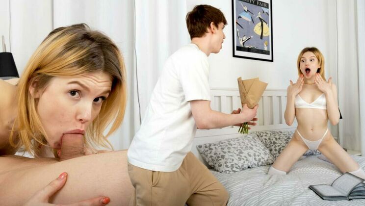 [ClubSweethearts] - Milka Tight in sloppy BJ and facial - Milka Tight - Christafeer Robien