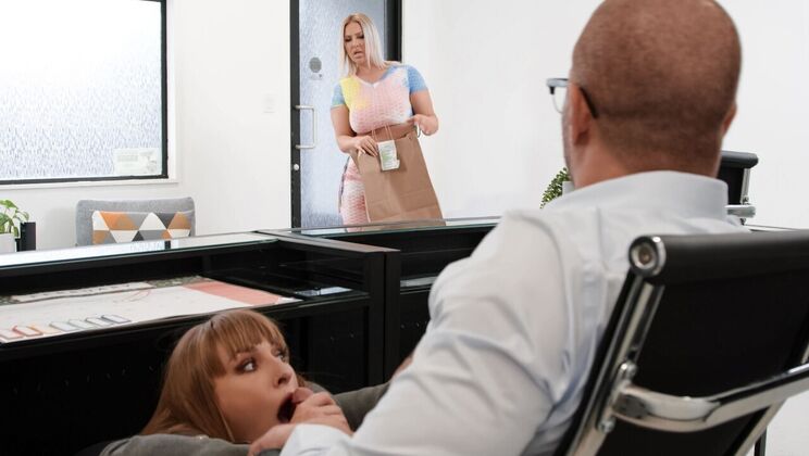 [Brazzers] - Secretary Sucks and Fucks in Office