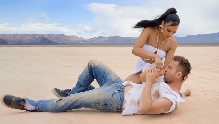 Outdoor Blowjob from Diamond Banks to Van Wylde