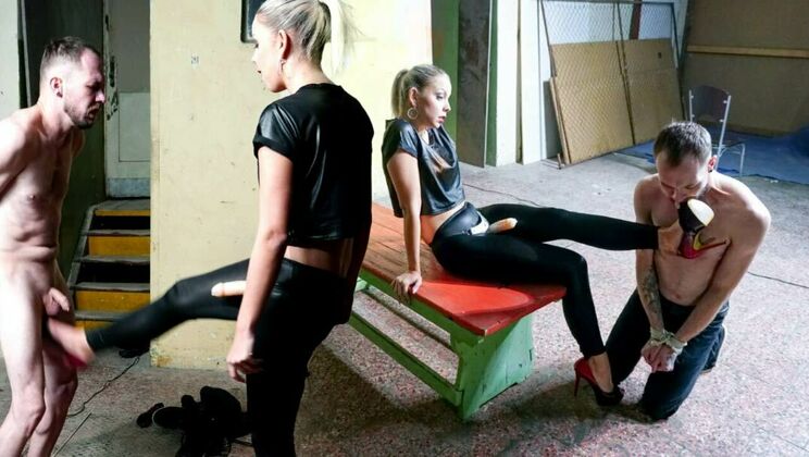 [Submissed] - BDSM Ballbusting with Strap-on - Julia Parker