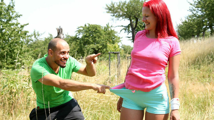 European Teen Tiffany Loves Public Fuck Games