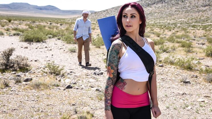 [Brazzers] - Tattooed MILF in Socks Gets Fucked - Monique Alexander - Preston Parker