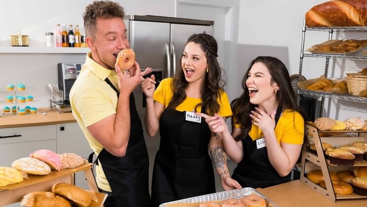 [Brazzers] - Lily Lou and Maddy May in Naughty Threesome