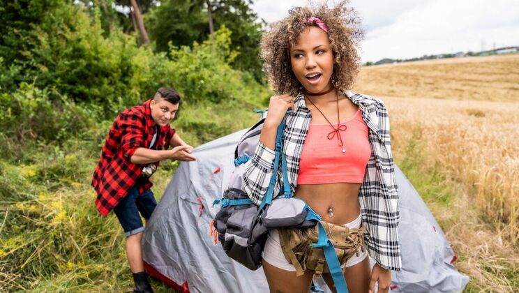 [FakeHostel] - Tattooed Romy Indy Gets Creampie in Camping Sex - Don Diego - Romy Indy