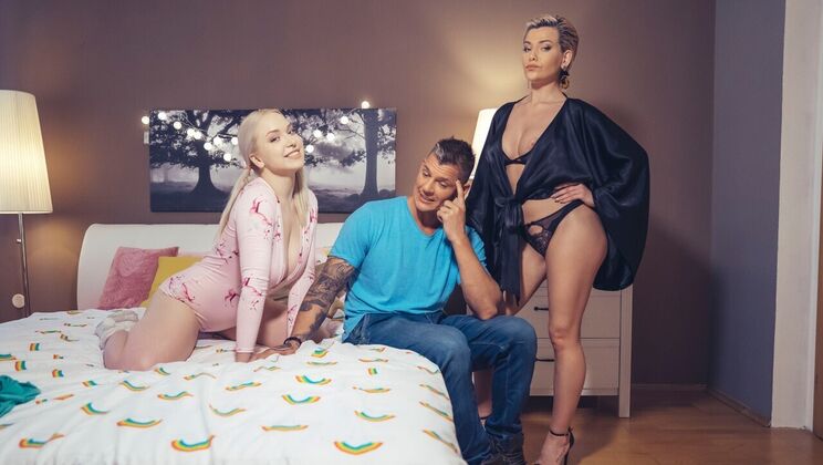 [FakeHubOriginals] - Big Tits European Teen Rides Big Cock