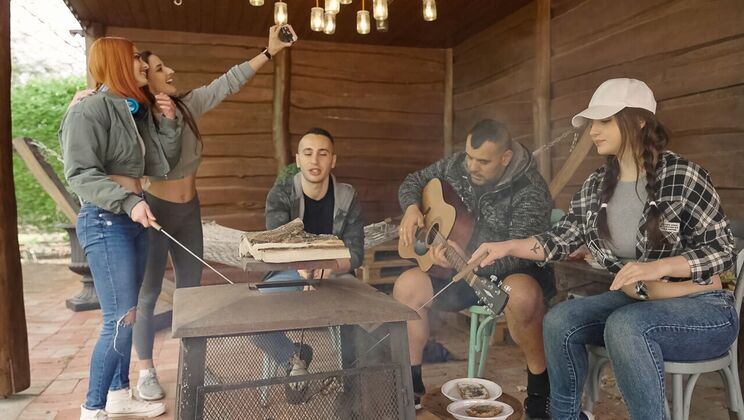 [SneakySex] - Ass Fingering Mina's Butt - Raul Costa - Mina Von D