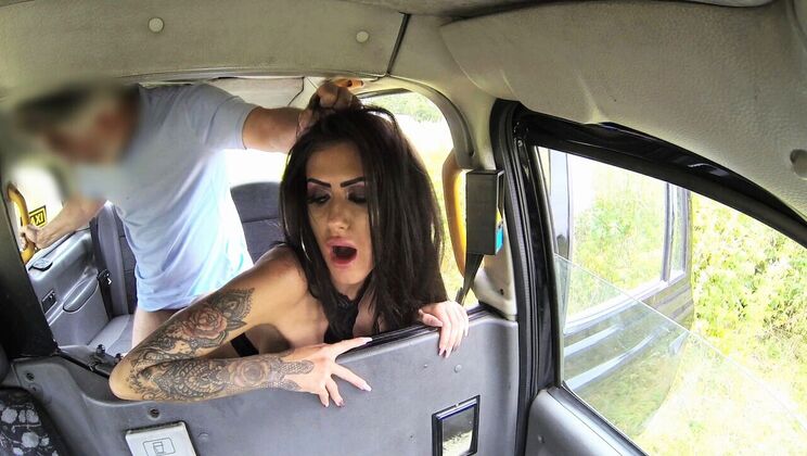 Cheating Brunette Anal Sex Ends in Creampie