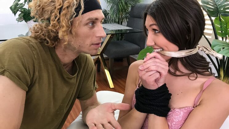 Gagged and Tied for Him