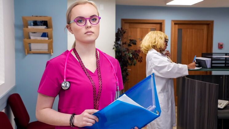 [LookAtHerNow] - Porno Nurse Care - Xander Corvus - River Fox