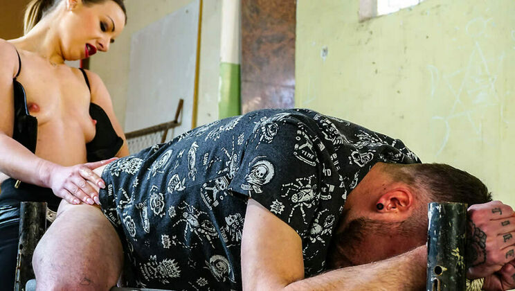 Femdom with Lilit Sweet and Strap-on Toys