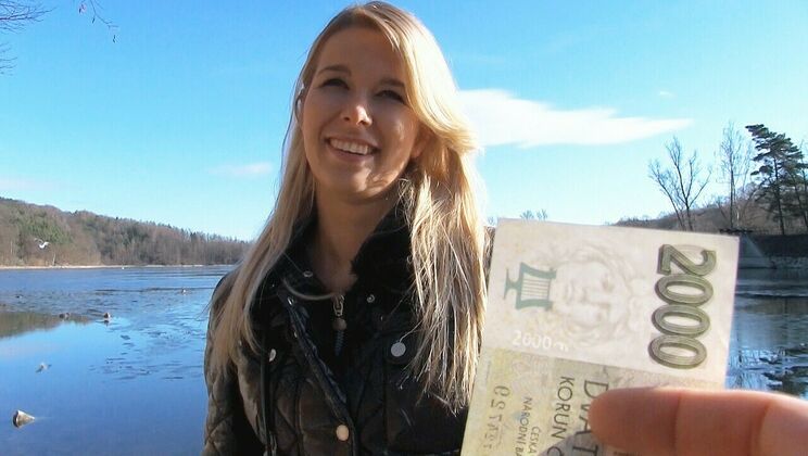 Euro Blonde Nikky Dream Outside