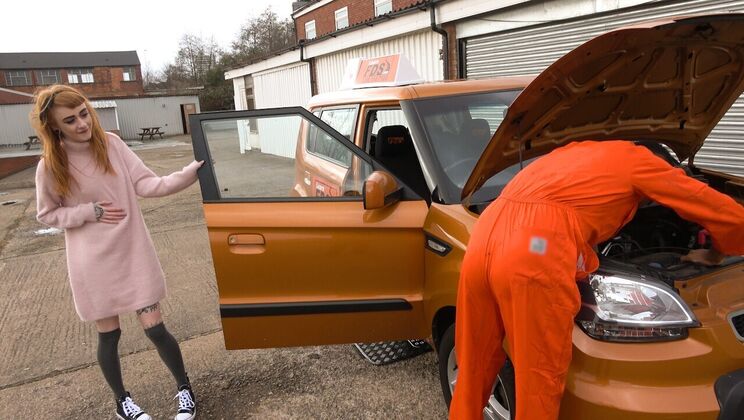 Redhead Teen Squirts on Big Dick