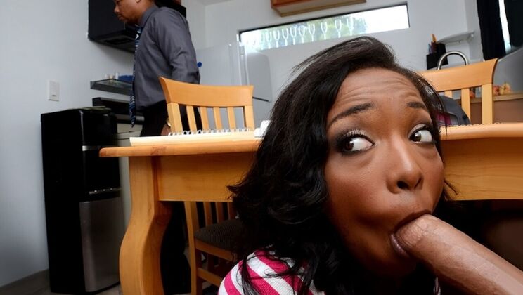 [RKPrime] - Masturbating Under the Table with Leo Christensen - Daya Knight - Leo Christensen