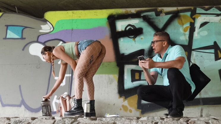 [RKPrime] - Deepthroat and Blowjob with Fishnet Jureka