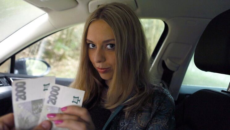 [PublicAgent] - Outdoor POV Action with Cute Russian and Shaven Pussy